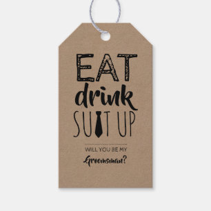 Etiquetas Para Regalos Comer el paquete de bebidas con propuesta divertid