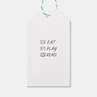 Etiquetas Para Regalos comer jugar leer svg