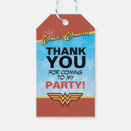 Etiquetas Para Regalos Comics de DC | Cumpleaños de la Mujer Maravilla