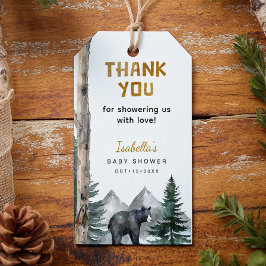 Etiquetas Para Regalos Comienza la aventura Oh Boy | Baby Shower de Oso d