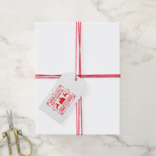 Etiquetas Para Regalos Compañía de galletas de leche del Polo Norte perso