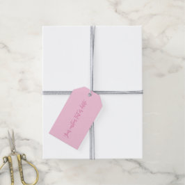 Etiquetas Para Regalos Conciencia sobre el cáncer de mama mes personaliza