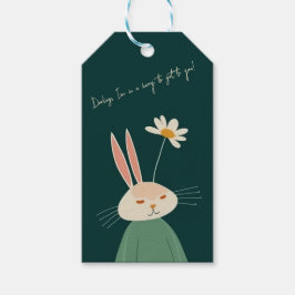 Etiquetas Para Regalos conejo personalizado, El día de San Valentín