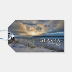 Etiquetas Para Regalos Congelación de Alaska