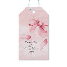 Coqueta de cinta rosa Baby Shower Rubor para chica