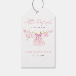 Etiquetas Para Regalos Coquette Bow Chica Baby Shower
