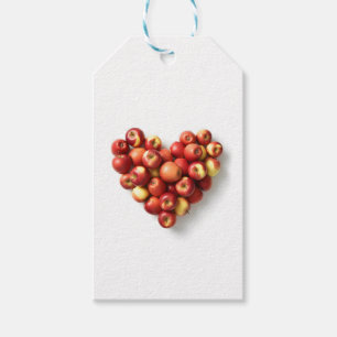 Etiquetas Para Regalos Corazón de Apple