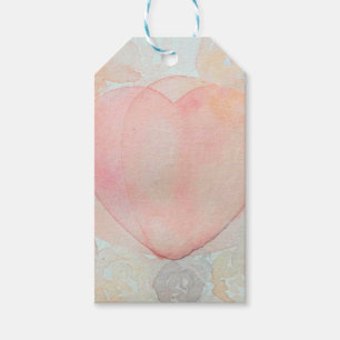 Etiquetas Para Regalos Corazón de diosa pintado a mano