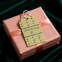 Etiquetas Para Regalos Corazones de Boho y amor