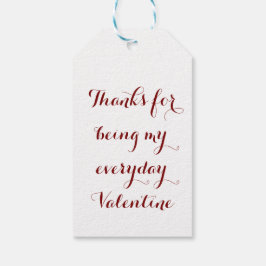 Etiquetas Para Regalos Corazones de San Valentín. Corazones Dulces y Bril