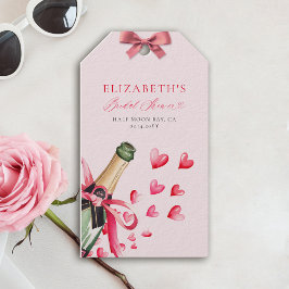 Etiquetas Para Regalos Corazones de San Valentín Divertido Shower Nupcial