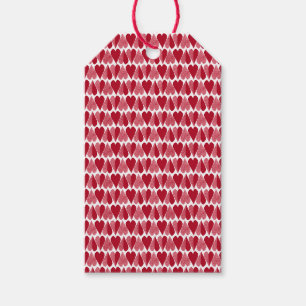 Etiquetas Para Regalos Corazones rojos, corazones, blancos, rojos, El día