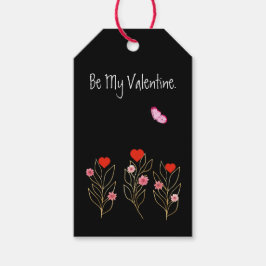 Etiquetas Para Regalos Corazones Y Flores