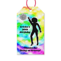 Corbata de fiesta de disco Teñido de adulto Cumple