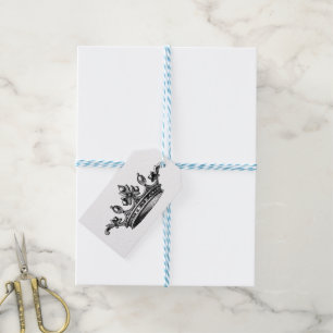 Etiquetas Para Regalos Corona Antigua
