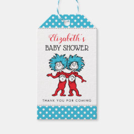 Etiquetas Para Regalos Cosa Una Cosa Dos | Gemelos Baby Shower Favor