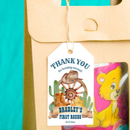 Etiquetas Para Regalos Cowboy 1 fiesta de granja de caballos de rodeo gra