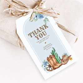 Etiquetas Para Regalos Cowboy Baby Shower Favor Tags