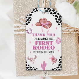 Etiquetas Para Regalos Cowgirl First Rodeo Birthday – Western Style