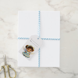 Etiquetas Para Regalos Crea Tu Propia Chica Ángel Afroamericana