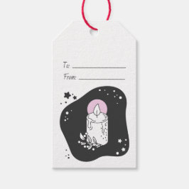 Etiquetas Para Regalos Crea tu propia vela navideña retro