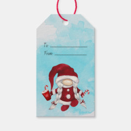 Etiquetas Para Regalos Crea Tu Propio Gnomo de Cacao de Navidad Adorable