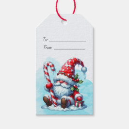 Etiquetas Para Regalos Crea tu propio gnomo de Navidad de menta occidenta