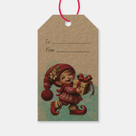 Etiquetas Para Regalos Crea tu propio Gnomo de Navidad feliz