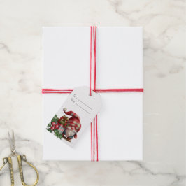 Etiquetas Para Regalos Crea tu propio gnomo navideño de cuadros