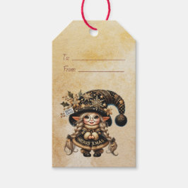 Etiquetas Para Regalos Crea tu propio juego de Navidades mágicos espumoso