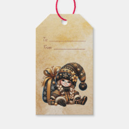 Etiquetas Para Regalos Crea tu propio Navidad mágico Gnome Dack