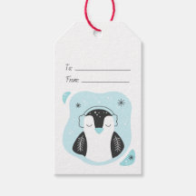 Crea Tu Propio Pingüino Azul Navideño Lindo