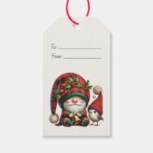Crear sus propios Navidades Plantar Gnome y Bird