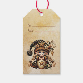 Etiquetas Para Regalos Crear tus propios Navidades mágicos Gnome Cocoa