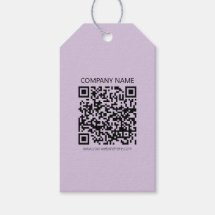 Etiquetas Para Regalos Crear un código QR Violeta Lavanda Pálido