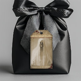Etiquetas Para Regalos Creepy Ghost Haunted Halloween