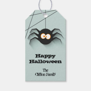 Etiquetas Para Regalos Creepy Spider Halloween Favor