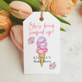 Etiquetas Para Regalos Crema de hielo a la que han escogido por favor