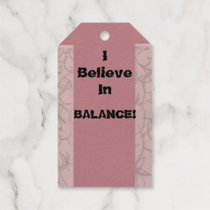 Etiquetas Para Regalos ¡Creo En Equilibrio!