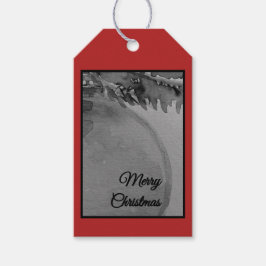 Etiquetas Para Regalos Crimson Ornament Christmas – Elegant Holiday