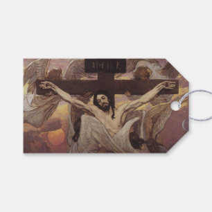 Etiquetas Para Regalos Cristo crucificado