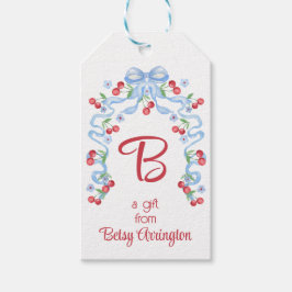 Etiquetas Para Regalos Croma de agua de cerezo de primer nivel