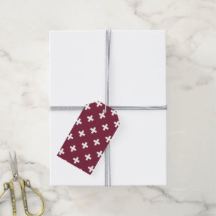 Etiquetas Para Regalos Cruces blancas de la polca en la mora