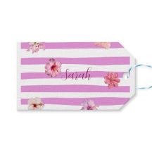 Cuaderno floral de acuarela de lavanda personaliza