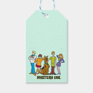 Etiquetas Para Regalos Cuadrilla entera 12 Mystery Inc