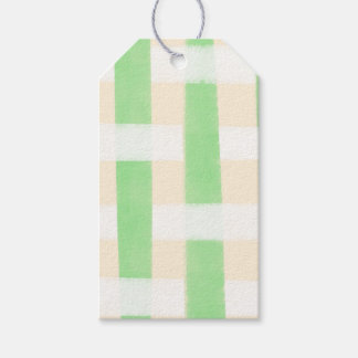 Etiquetas Para Regalos Cuadros Verdes de Verano