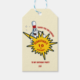 Etiquetas Para Regalos Cualquier fiesta de cumpleaños de mascota retro de