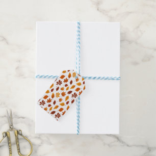 Etiquetas Para Regalos Cuento de otoño soñador Bosque de otoño suave