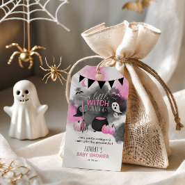 Etiquetas Para Regalos Cuidados Chicas de Halloween Rosa Baby Shower Grac