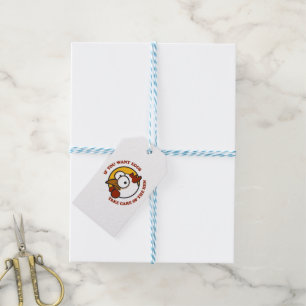 Etiquetas Para Regalos Cuidar de la gallina 1